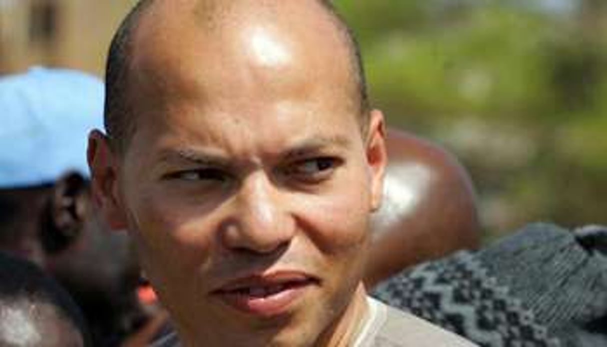 Karim Wade, placé en détention préventive le 17 avril à Dakar. © AFP