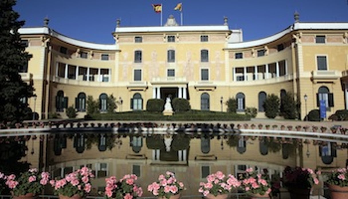 Le palais royal de Pedralbes (Barcelone) est le siège du secrétariat de l’Union pour la Méditerranée. DR