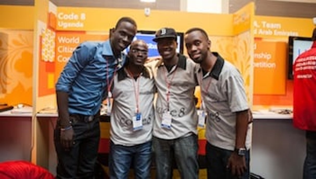 L’équipe de Matibuba, appelée "Code 8" durant l’Imagine Cup 2013. © Matibuba