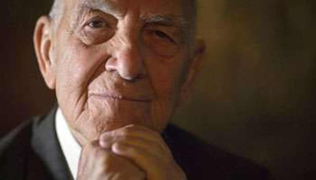 Stéphane Hessel aurait eu 96 ans le 21 octobre. Une place à son nom a été inaugurée. © JOEL SAGET / AFP
