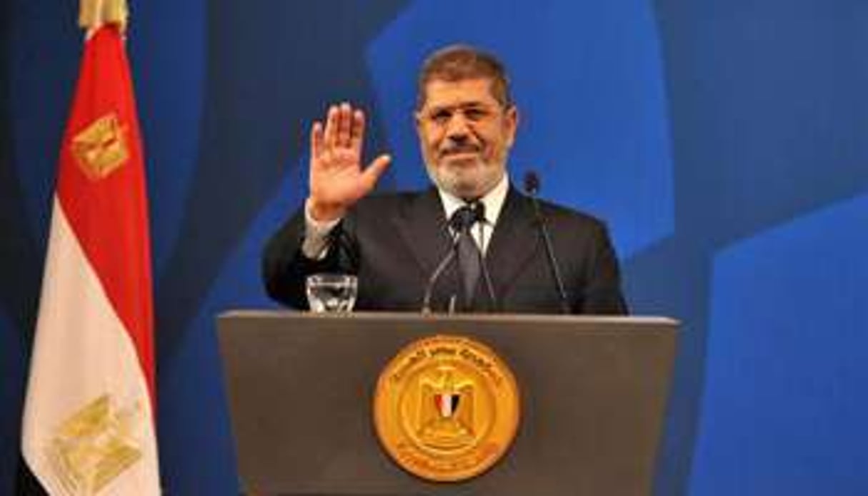 Mohammed Morsi au Caire, le 29 mai 2013. © AFP