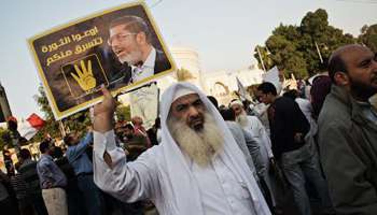 Manifestation des islamistes pro-Morsi au Caire le 1er novembre 2013. © AFP