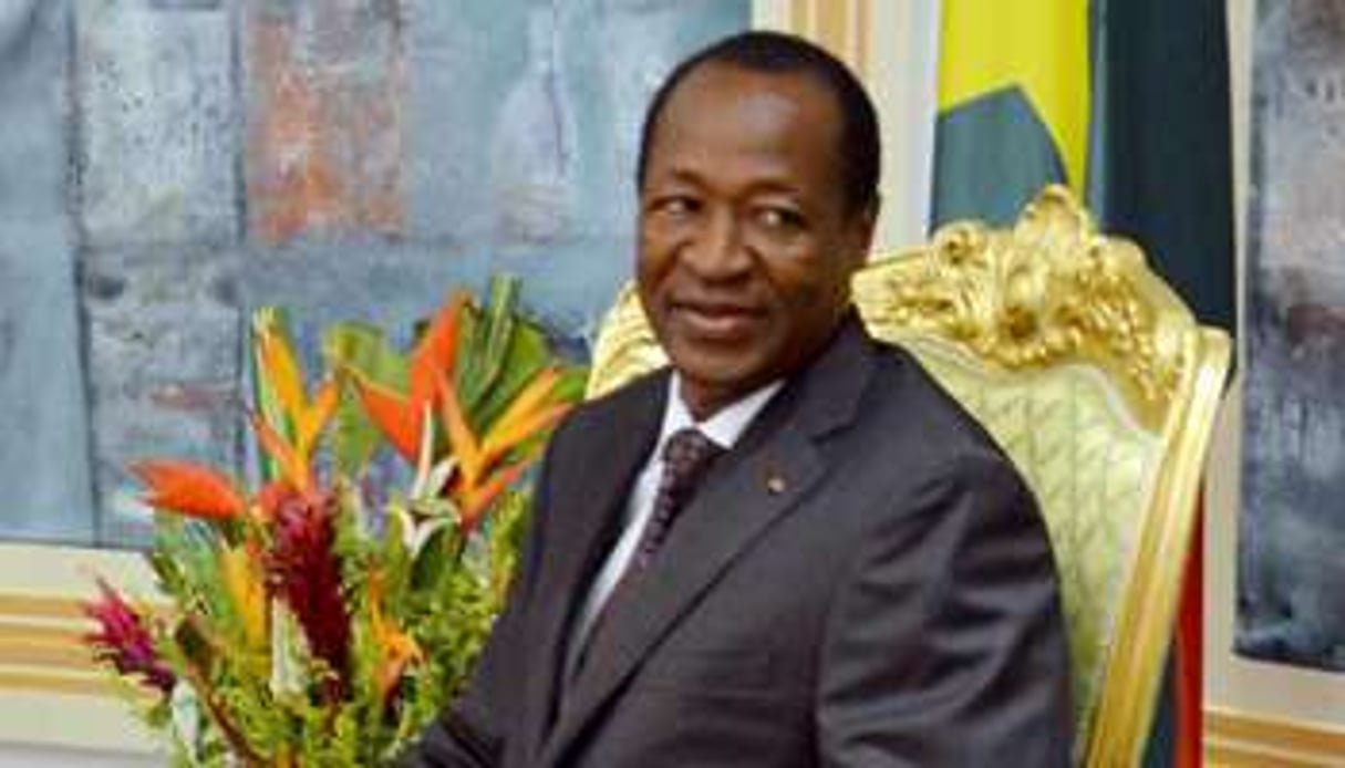 Le président burkinabè Blaise Compaoré, le 4 octobre 2013 à Ouagadougou. © AFP