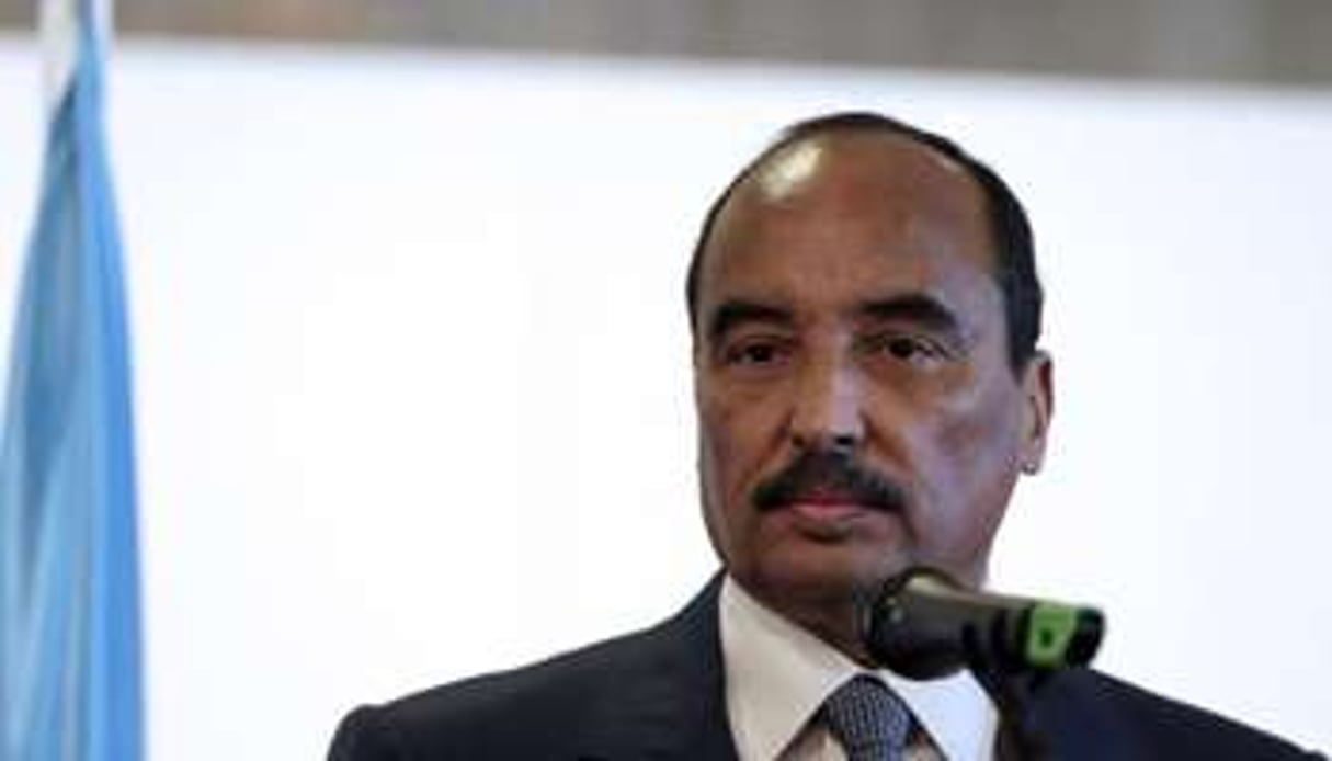 Le président mauritanien Mohamed Ould Abdel Aziz. © AFP