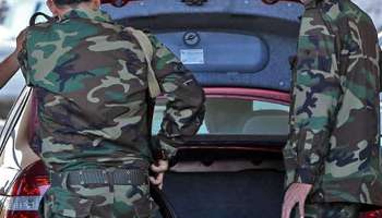 Des militaires libyens à Tripoli en octobre. © AFP