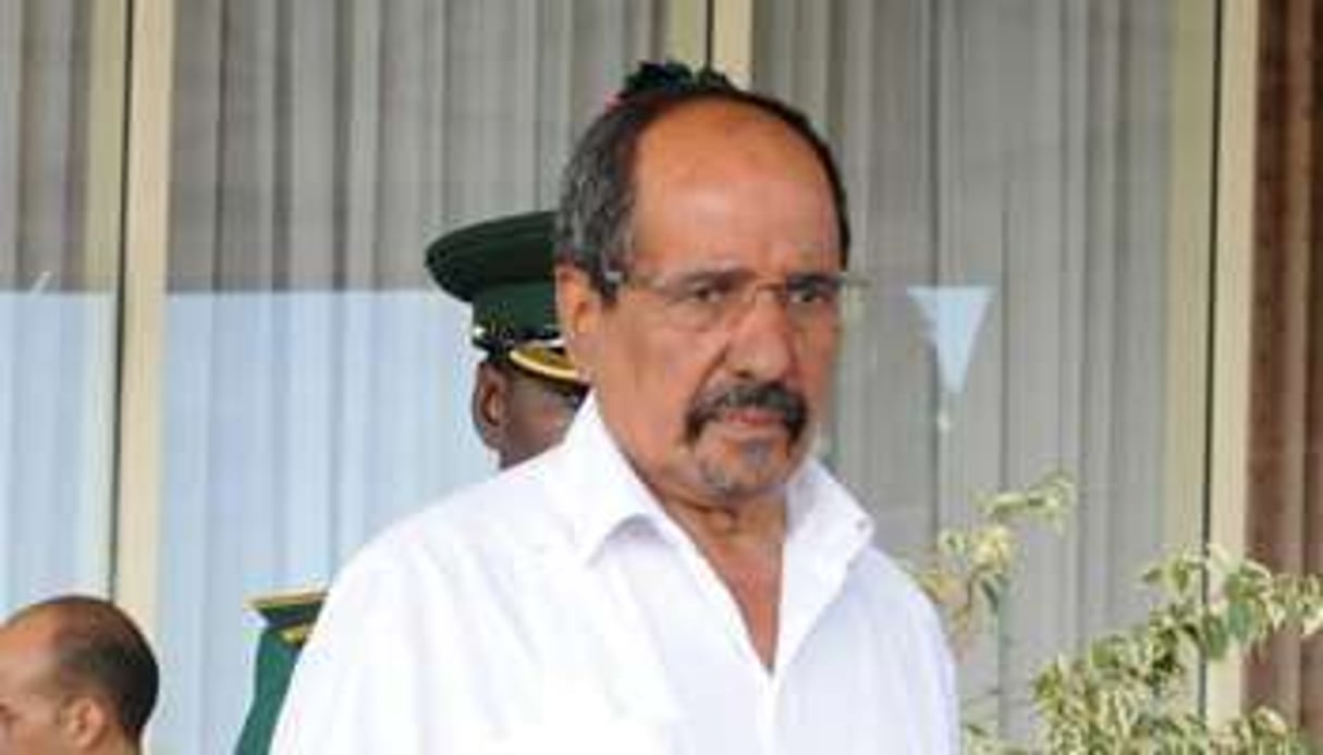 Le chef du Front Polisario Mohamed Abdelaziz, le 14 juillet 2013 à Abuja. © AFP