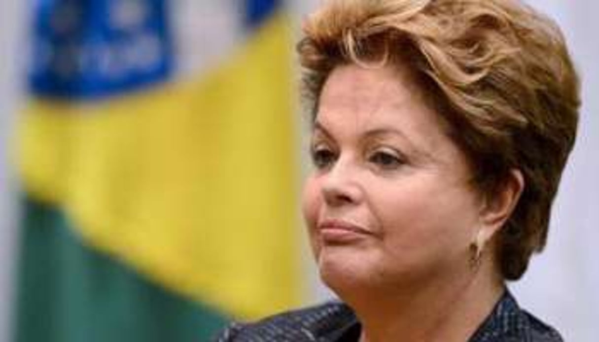 La présidente brésilienne Dilma Rousseff. © AFP