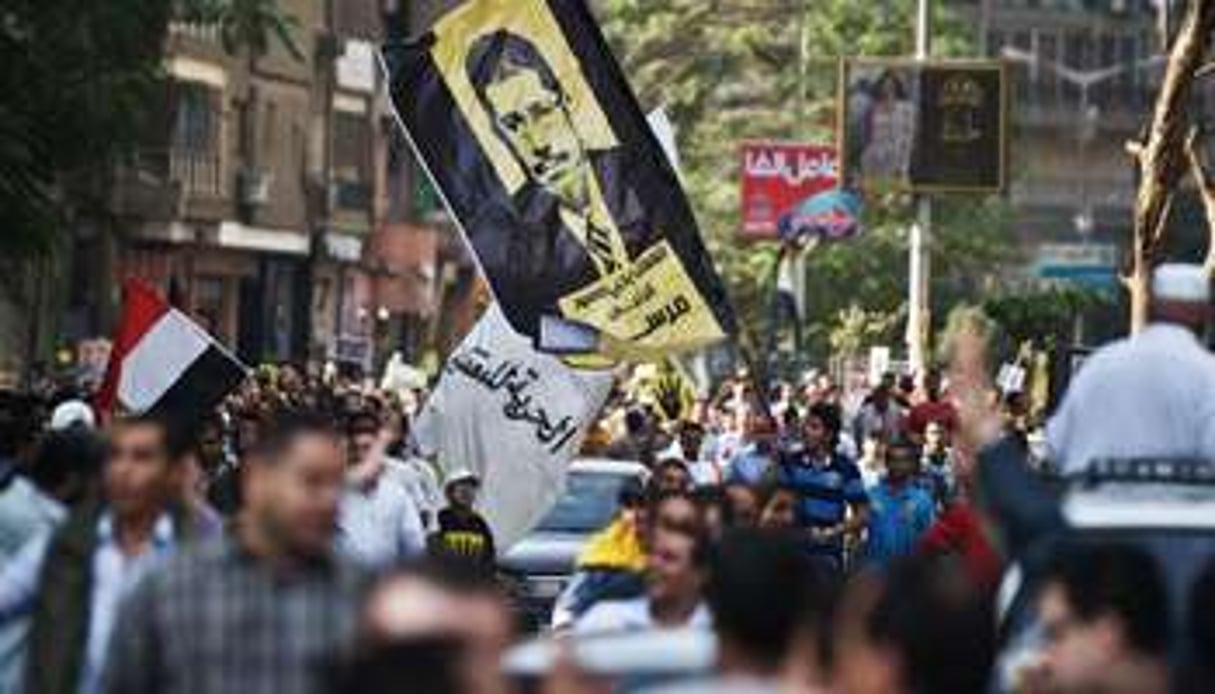 Manifestation des Frères musulmans, le 8 novembre 2013 au Caire. © AFP