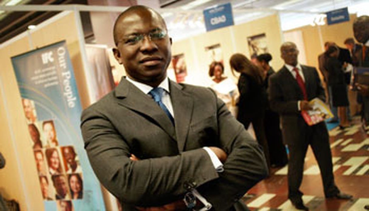 Didier Acouetey, directeur d’AfricSearch, cabinet de recrutement consacré au continent. © Agostino Pacciani/JA