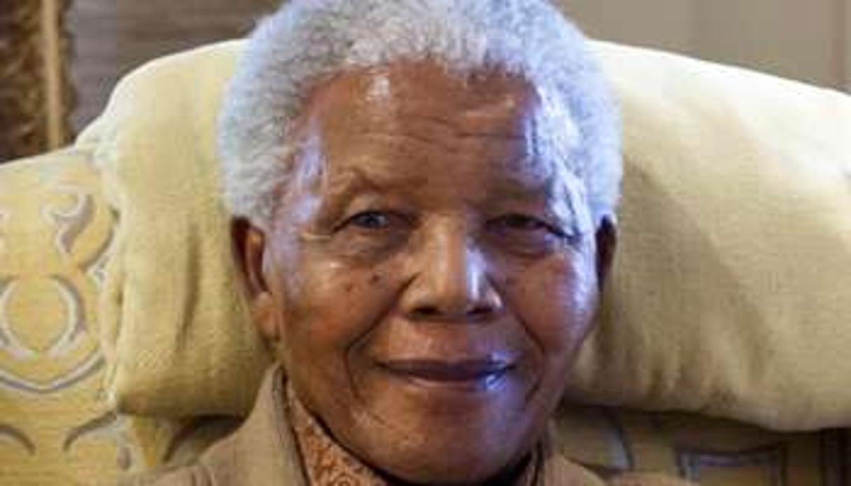 L’ancien président Nelson Mandela, le 17 juillet 2012. © AFP
