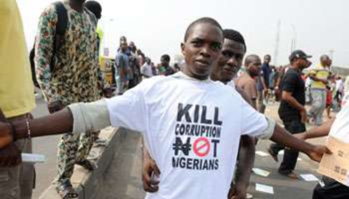 Le Nigeria est, d’après Afrobaromètre, le pays le plus corrompu. © PIUS UTOMI EKPEI / AFP
