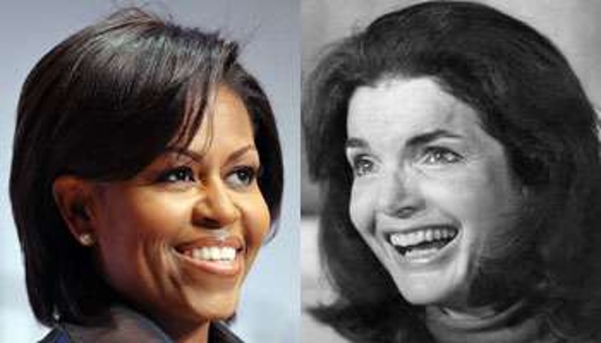 Michelle Obama et Jackie Kennedy, deux icônes. © AFP