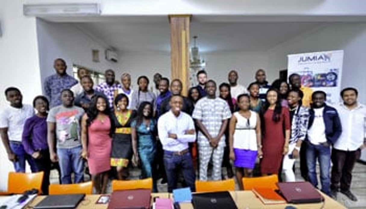 L’équipe de Jumia au Nigeria. DR