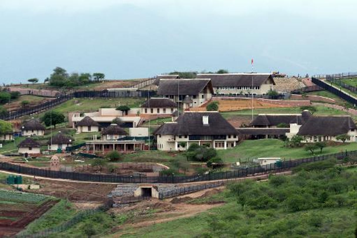 Afrique du Sud: des photos de la maison du président Zuma publiées malgré un avertissement © AFP