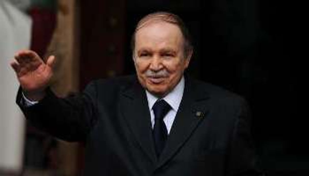 Le président algérien Abdelaziz Bouteflika, le 14 janvier. © AFP