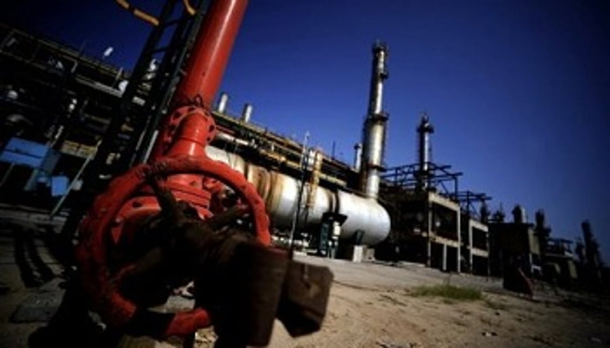 La raffinerie de Zaouïa, dans le nord-ouest de la Libye. © AFP