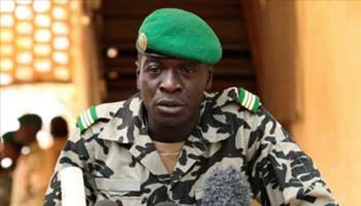 Amadou Haya Sanogo a récemment été promu général. © AFP
