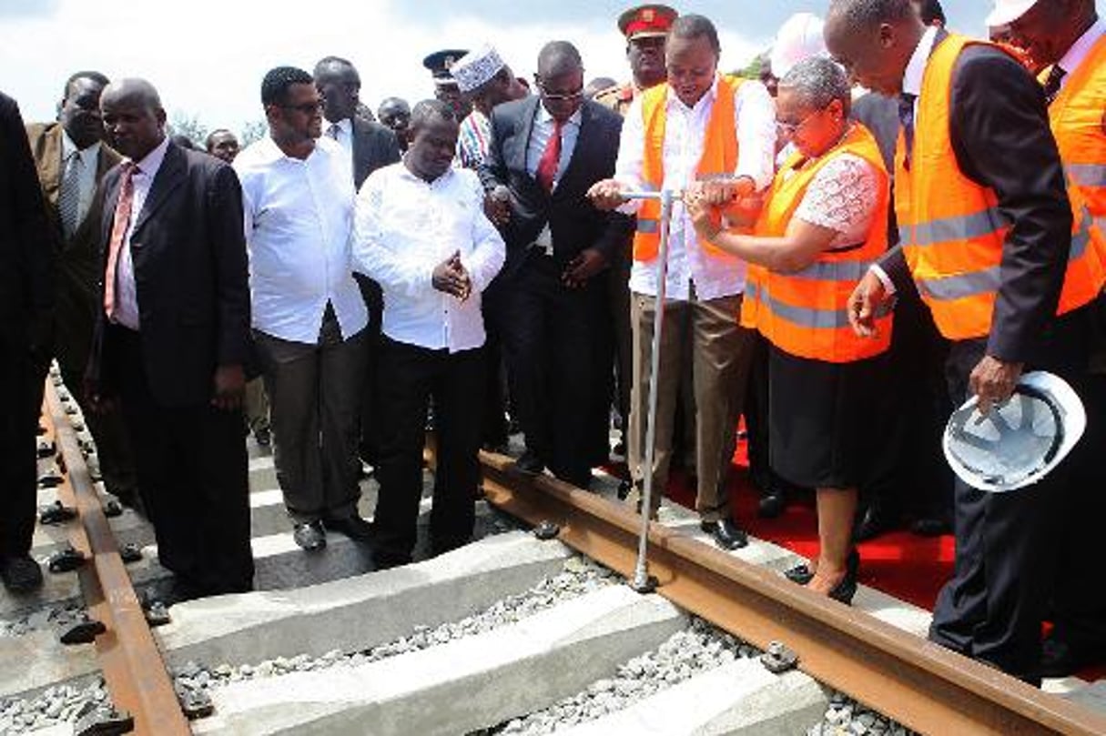 Kenya: lancement de la construction d’une ambitieuse ligne ferroviaire © AFP