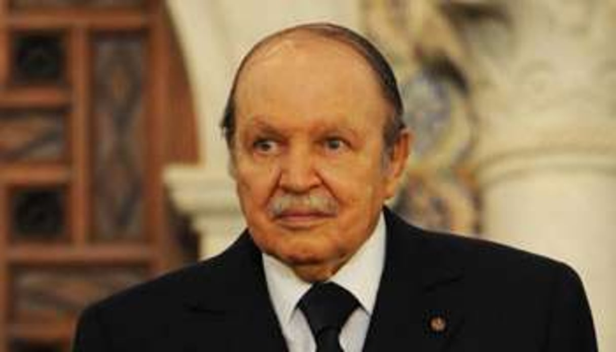 Abdelaziz Bouteflika n’a pas décliné l’invitation du comité central du FLN. © Farouk Batiche / AFP