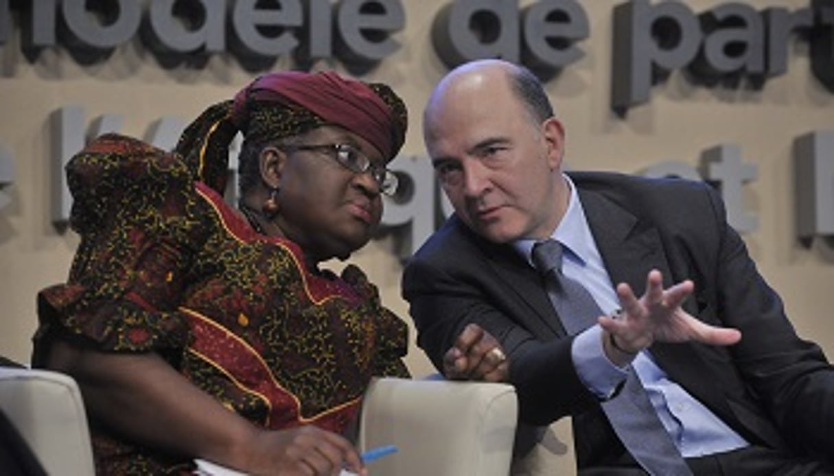 Pierre Moscovici et Ngozi Okonjo-Iweala au Sommet de Bercy. © DGTresor/Flickr
