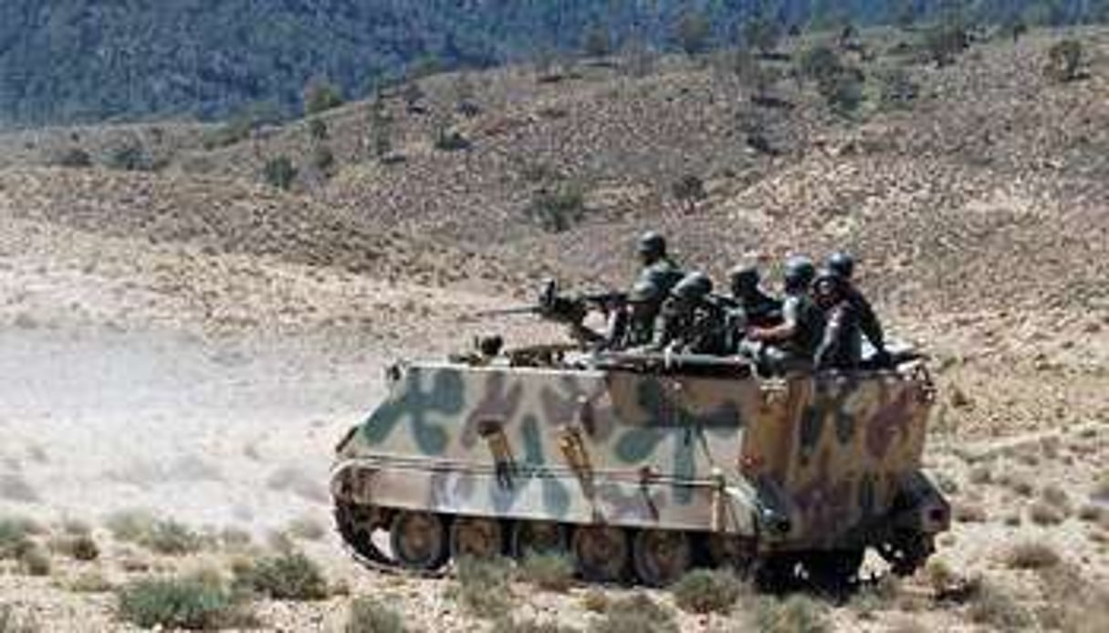 L’armée tunisienne en opération. © AFP