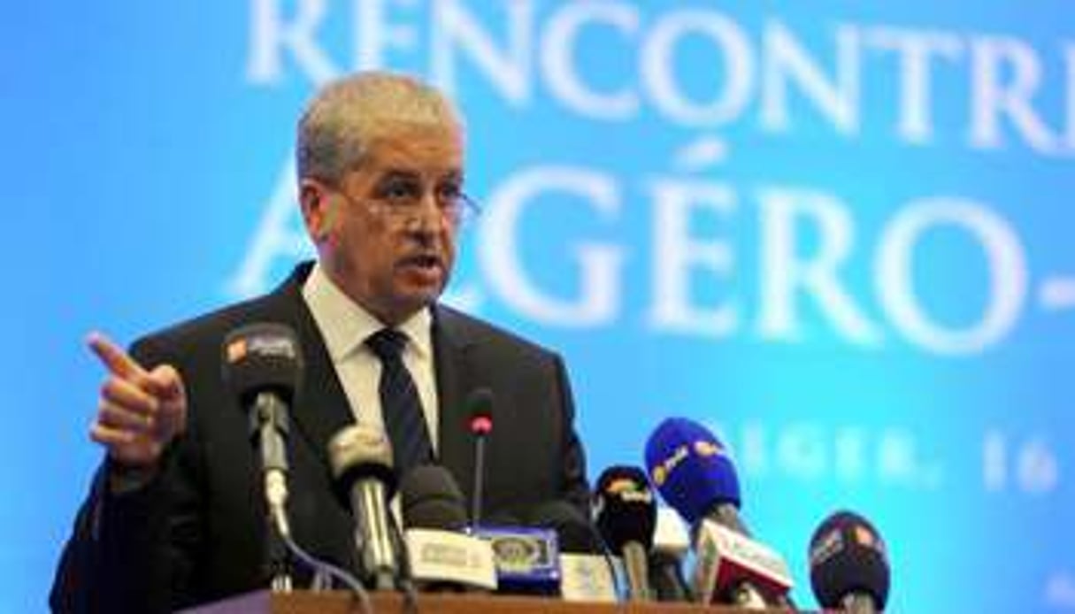 Le Premier ministre algérien Abdelmalek Sellal à Alger le 16 décembre 2013. © AFP