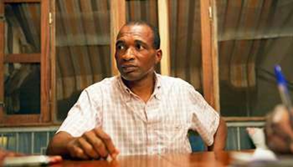 Michel Thierry Atangana est en prison depuis 17 ans. © Diego Ravier pour J.A.