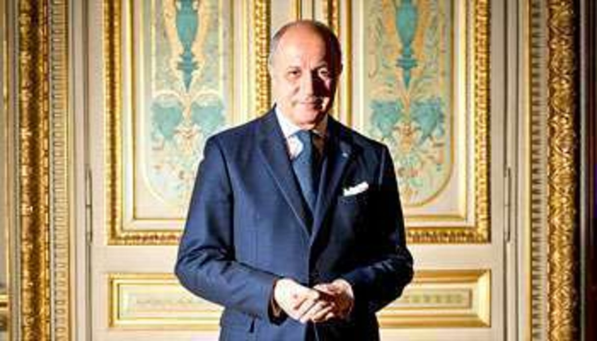 Le ministre français des affaires étrangères, Laurent fabius. © Antonin Borgeaud pour J.A.