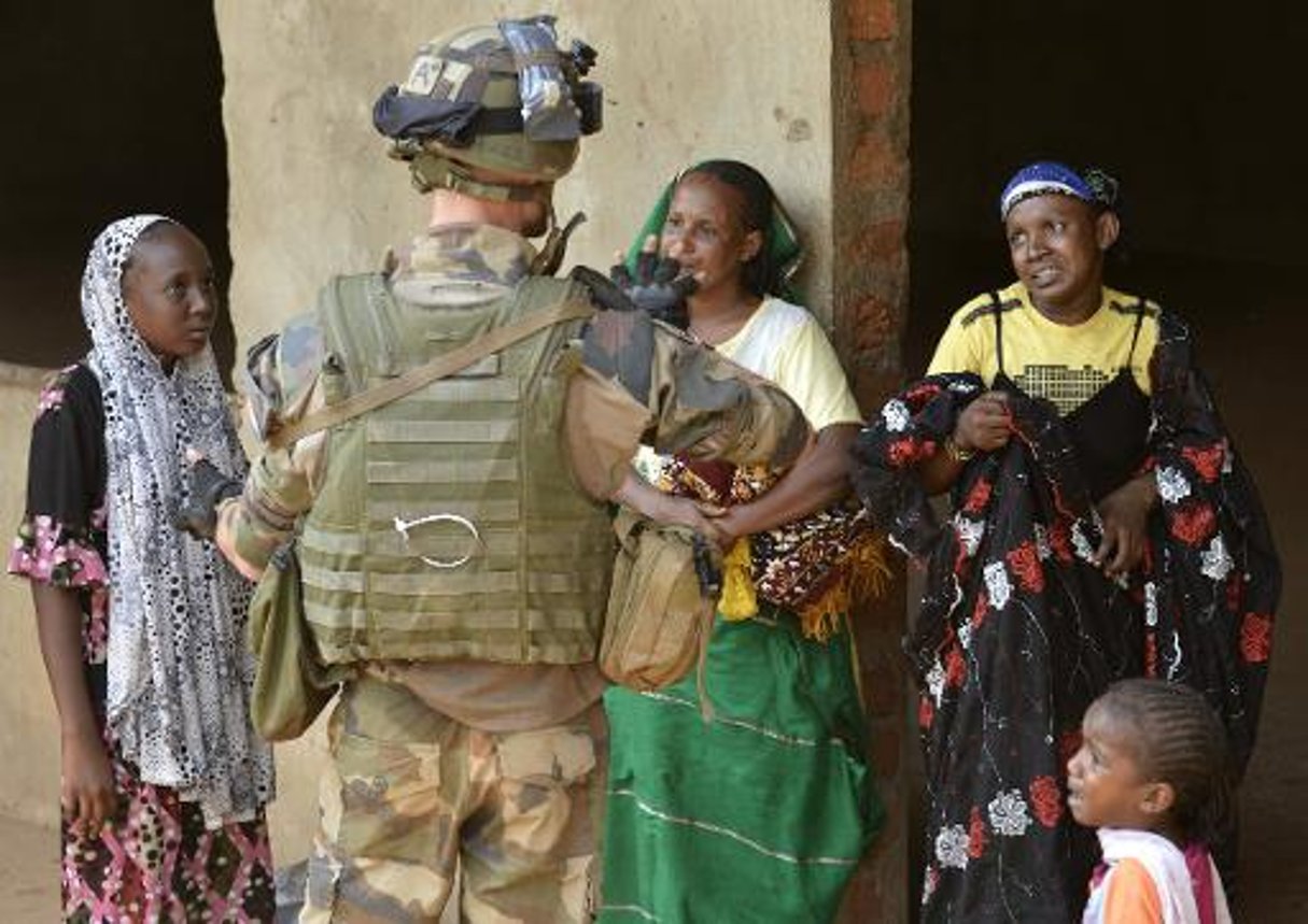 Abdoulaye, Tchadien de Bangui, veut partir pour sauver les siens © AFP