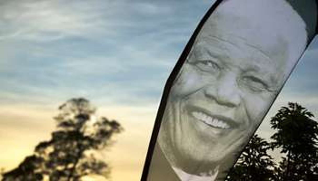 Le 15 décembre à Qunu, jour de l’enterrement de Nelson Mandela. © AFP