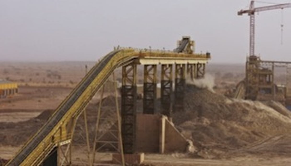 Iamgold a commencé l’exploitation commerciale de la mine d’or d’Essakane (photo) en 2010. © Iamgold