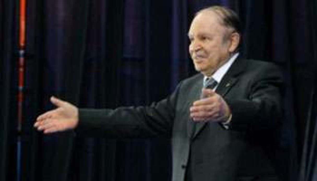 Abdelaziz Bouteflika est le candidat du FLN pour la présidentielle de 2014. © AFP