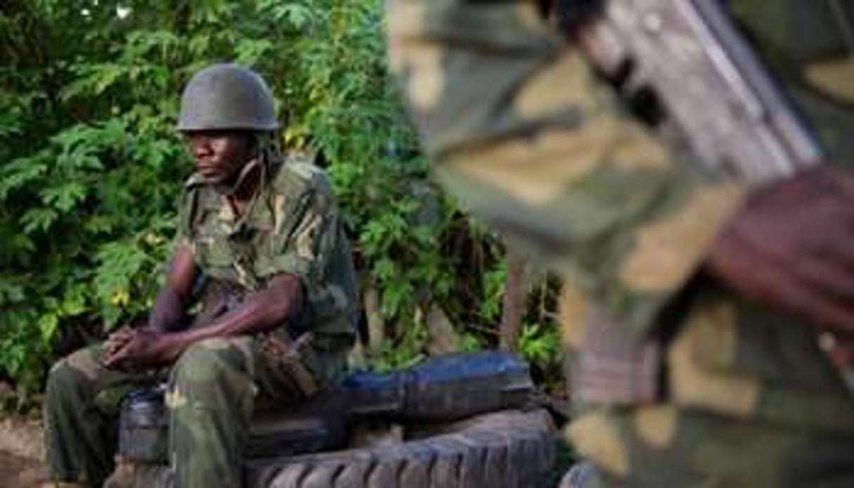 Les soldats de l’armée congolaise. © AFP