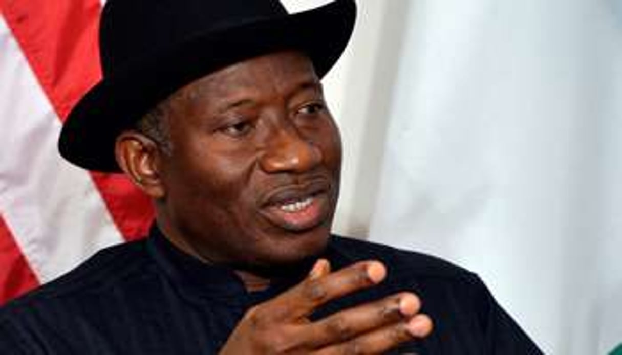 Le président nigérian Goodluck Jonathan. © AFP