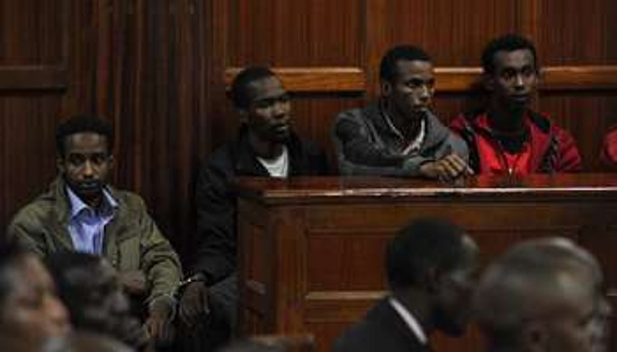 Lors d’une précédente audience, le 11 novembre 2013 au tribunal de Nairobi. © AFP