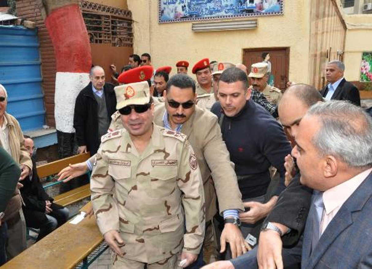 Egypte: 2e jour d’un référendum crucial pour l’avenir du général al-Sissi © AFP