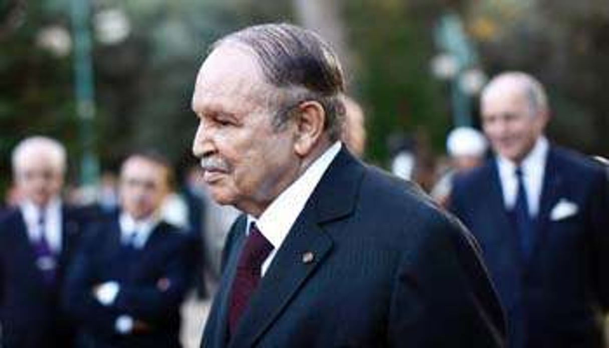 Le président Abdelaziz Bouteflika, le 19 décembre 2012 dans la résidence d’État de Zeralda. © AFP