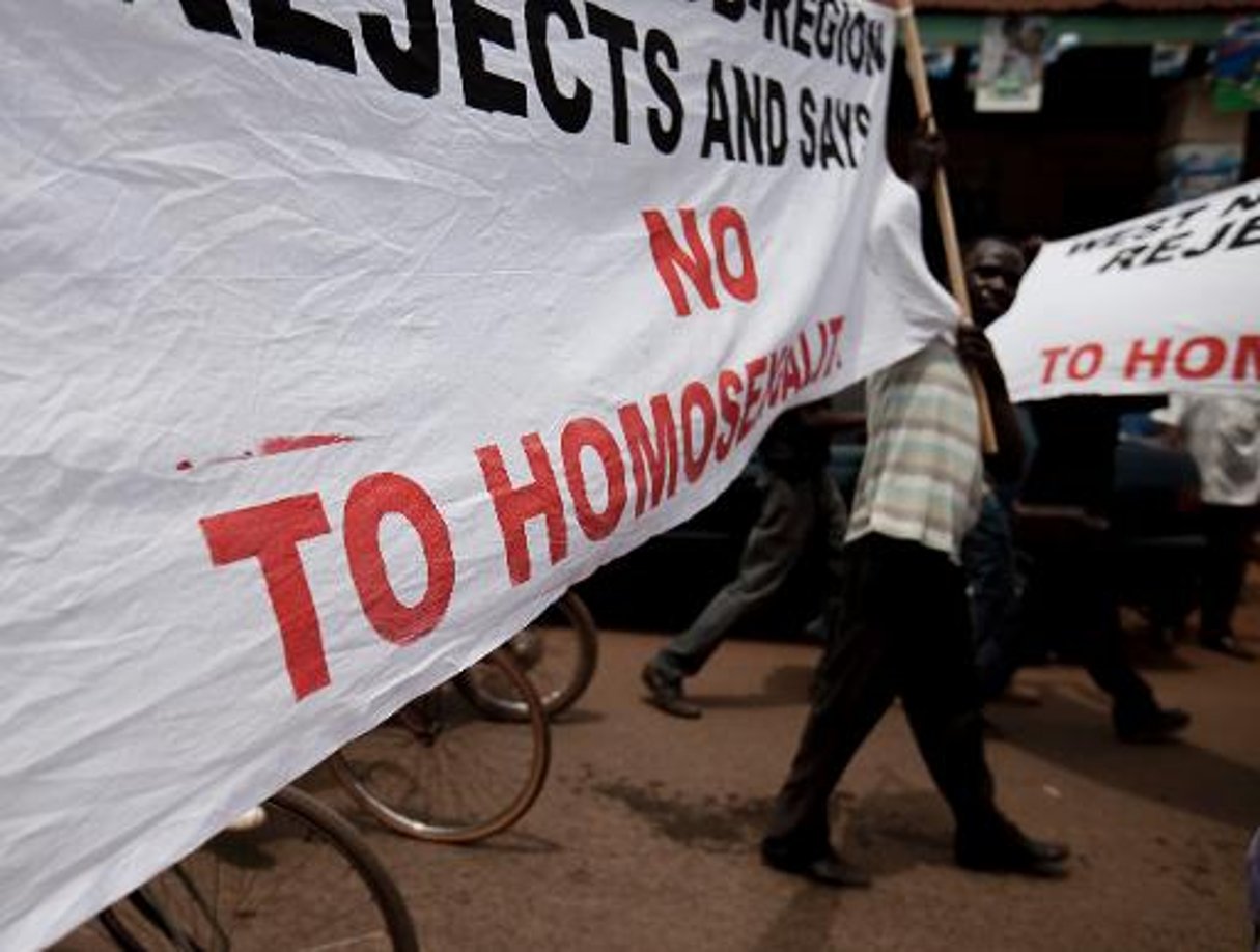 Ouganda: le président Museveni bloque une loi réprimant l’homosexualité © AFP