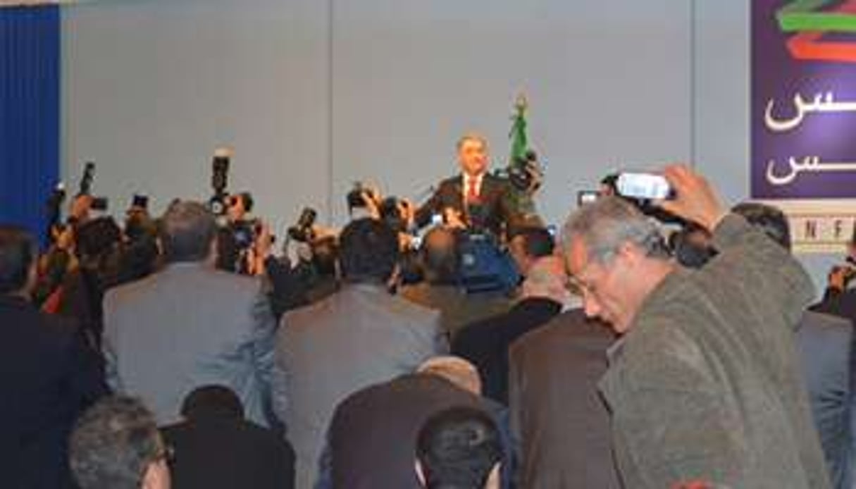 Ali Benfils, l’ancien Premier ministre algérien, le 19 janvier à Alger. © Farid Alilat/J.A.