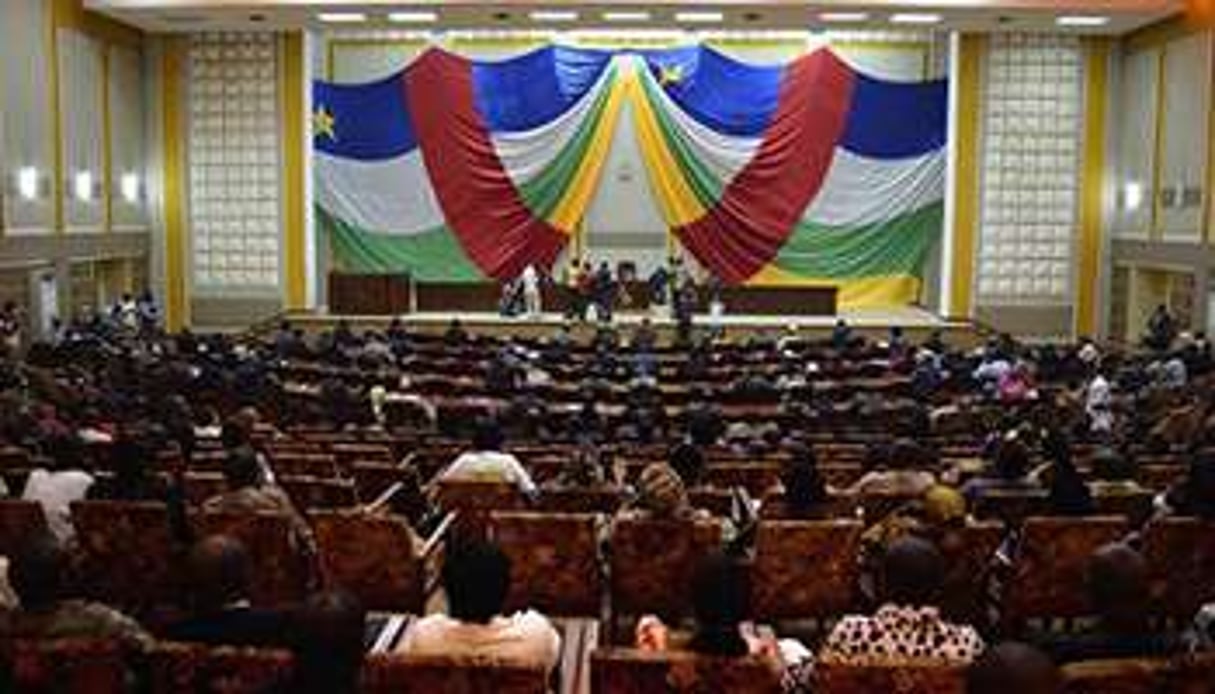 Le Conseil national de transition (CNT, parlement provisoire centrafricain). © AFP