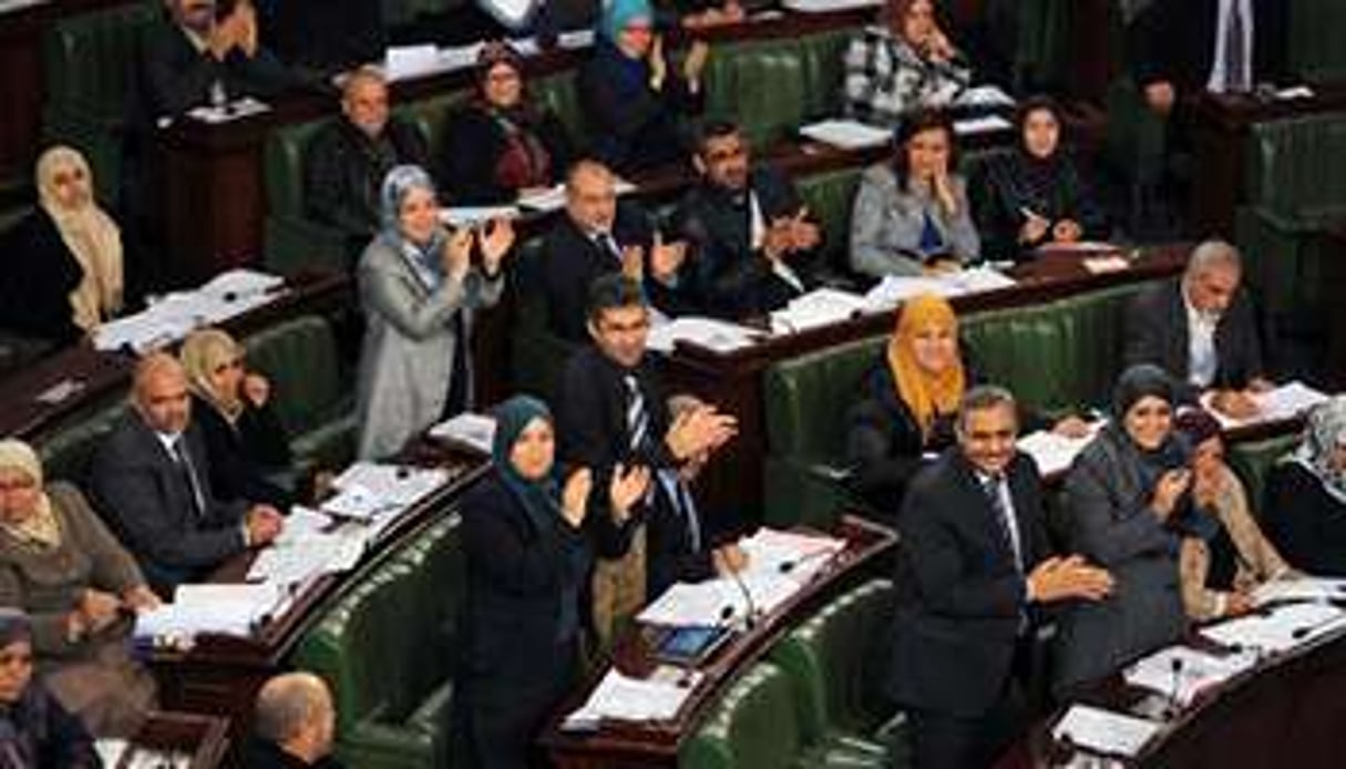 L’Assemblée constituante tunisienne. © AFP