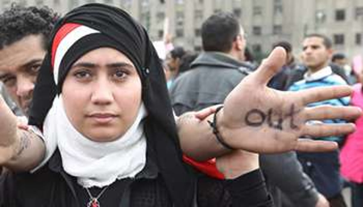 Les jeunes égyptiens, grands absents du référendum. © AFP