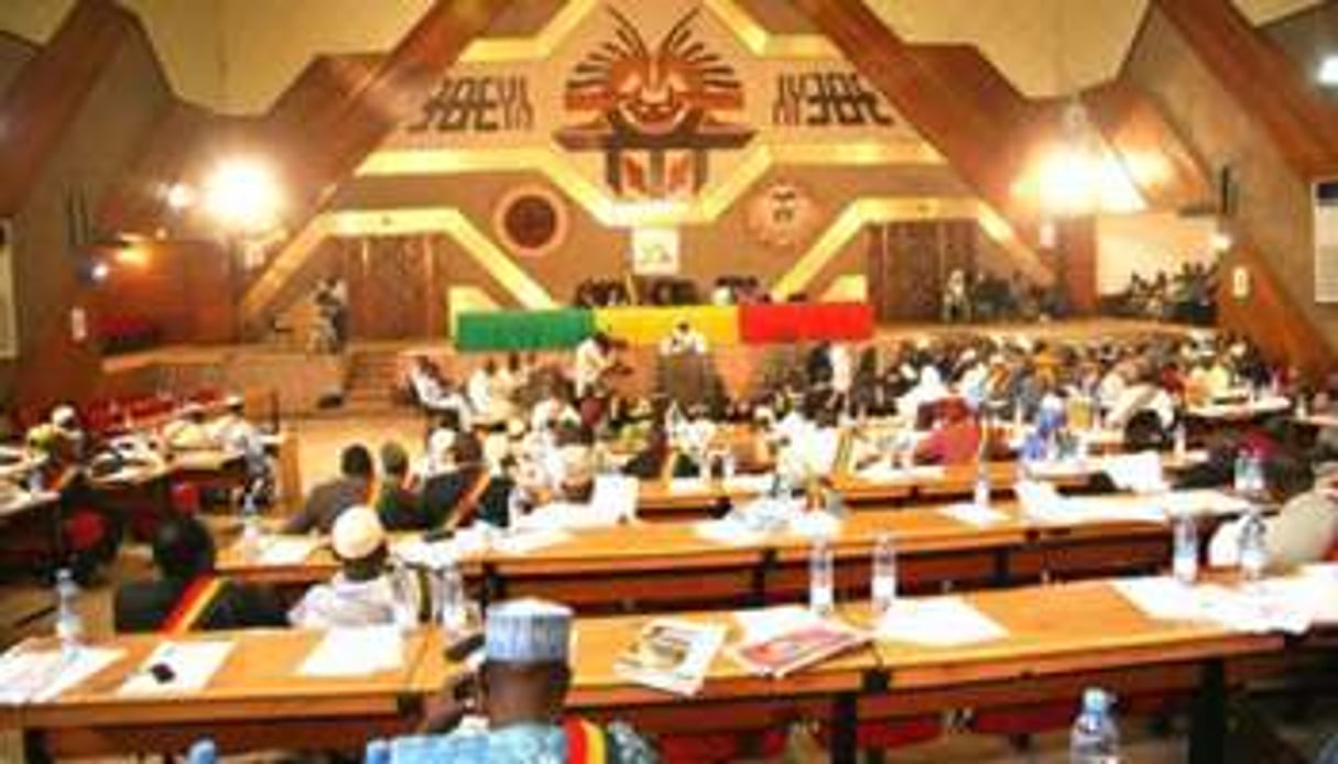 Issaka Sidibé a été élu président de l’Assemblée nationale par 115 voix contre 11. © DR