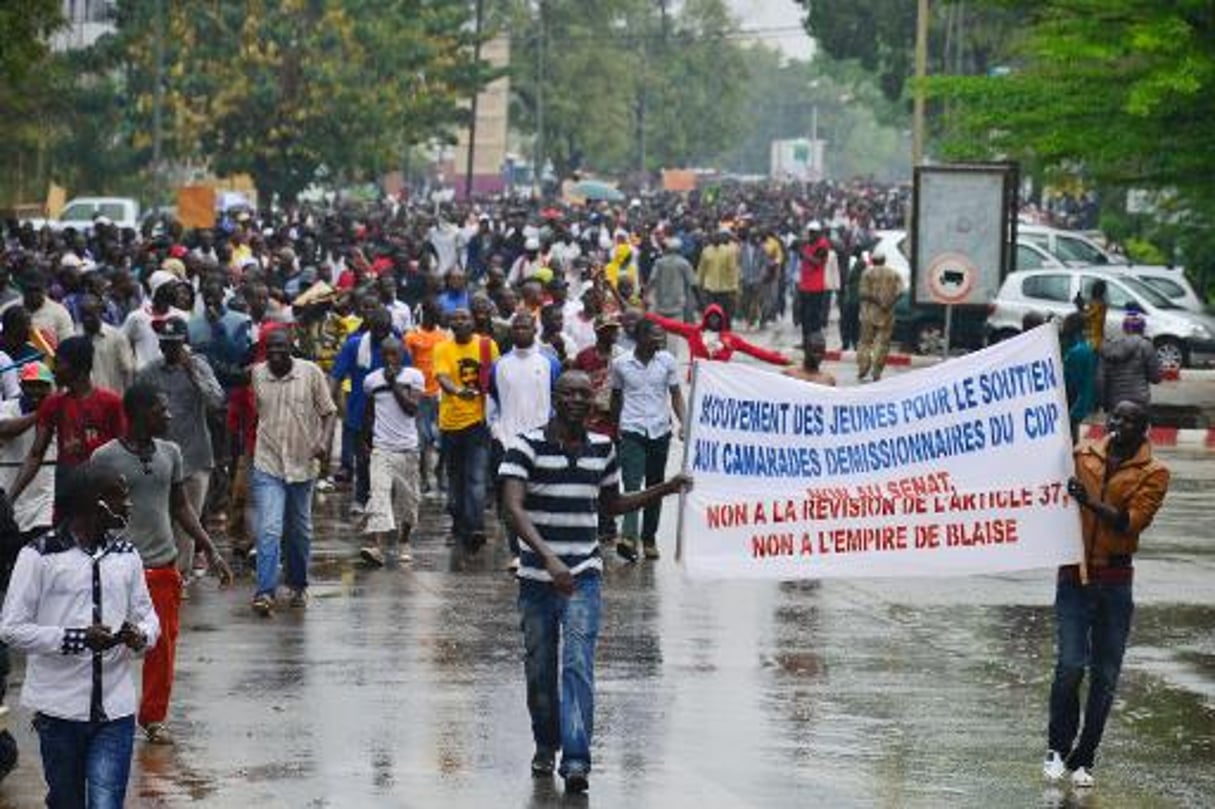 Burkina Faso : création d’un Front républicain en soutien à Compaoré © AFP
