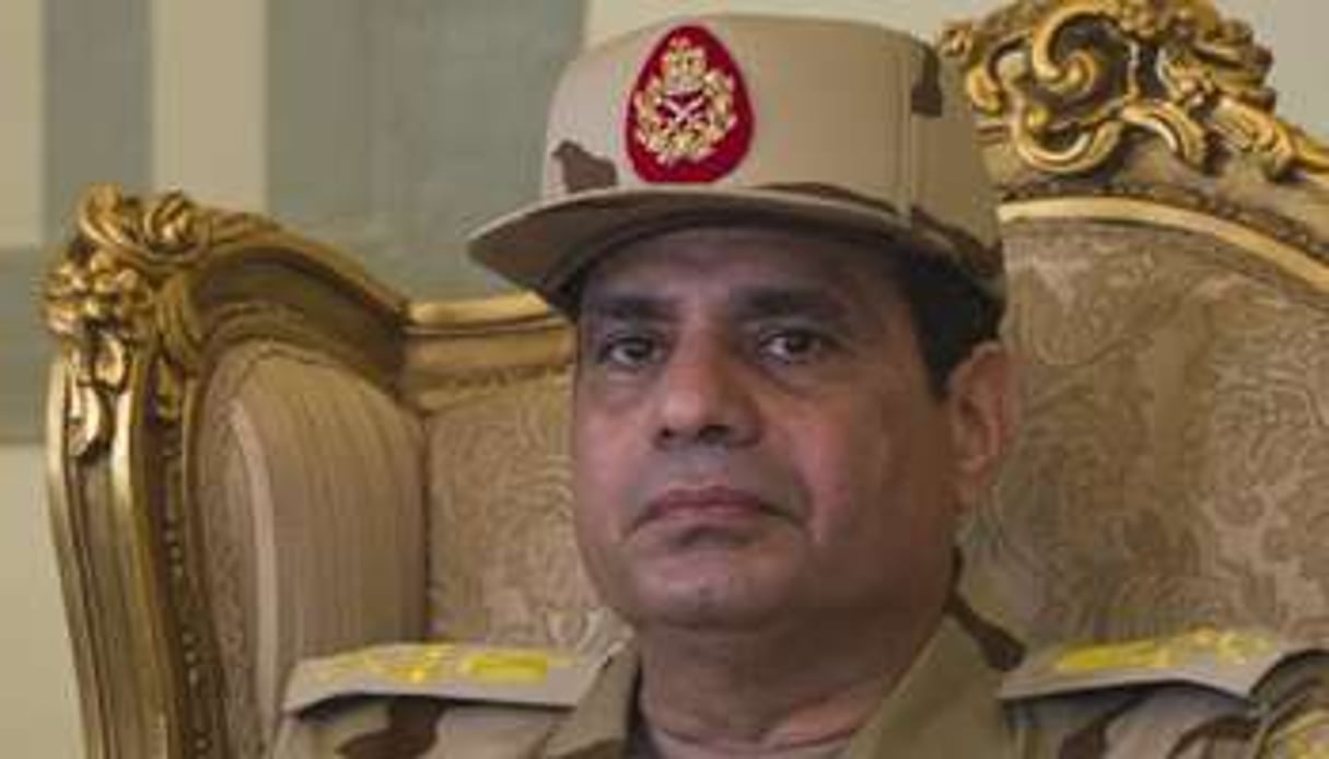Le général Abdel Fattah Al-Sissi, au Caire, 22 mai 2013. © AFP