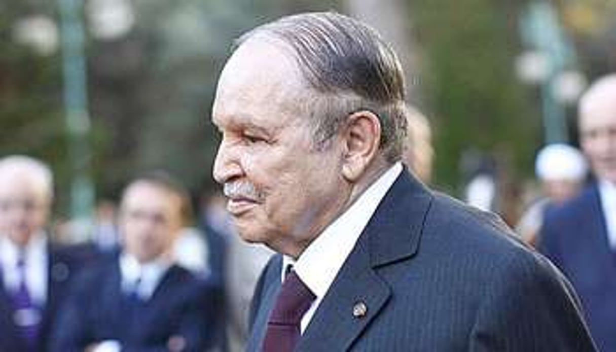 Abdelaziz Bouteflika avant son AVC, en décembre 2012 à Alger. © AFP