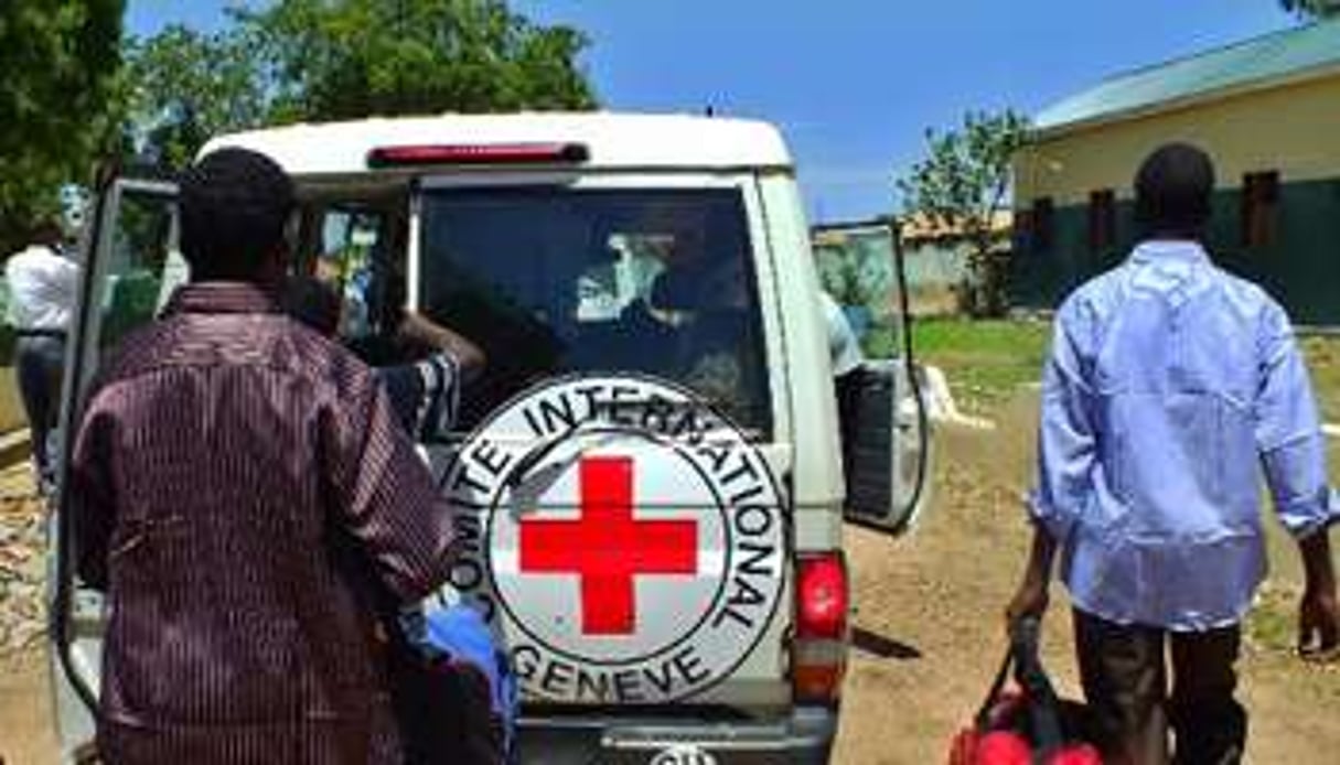 Un véhicule du Comité international de la Croix rouge à Juba, la capitale du Soudan du Sud. © AFP