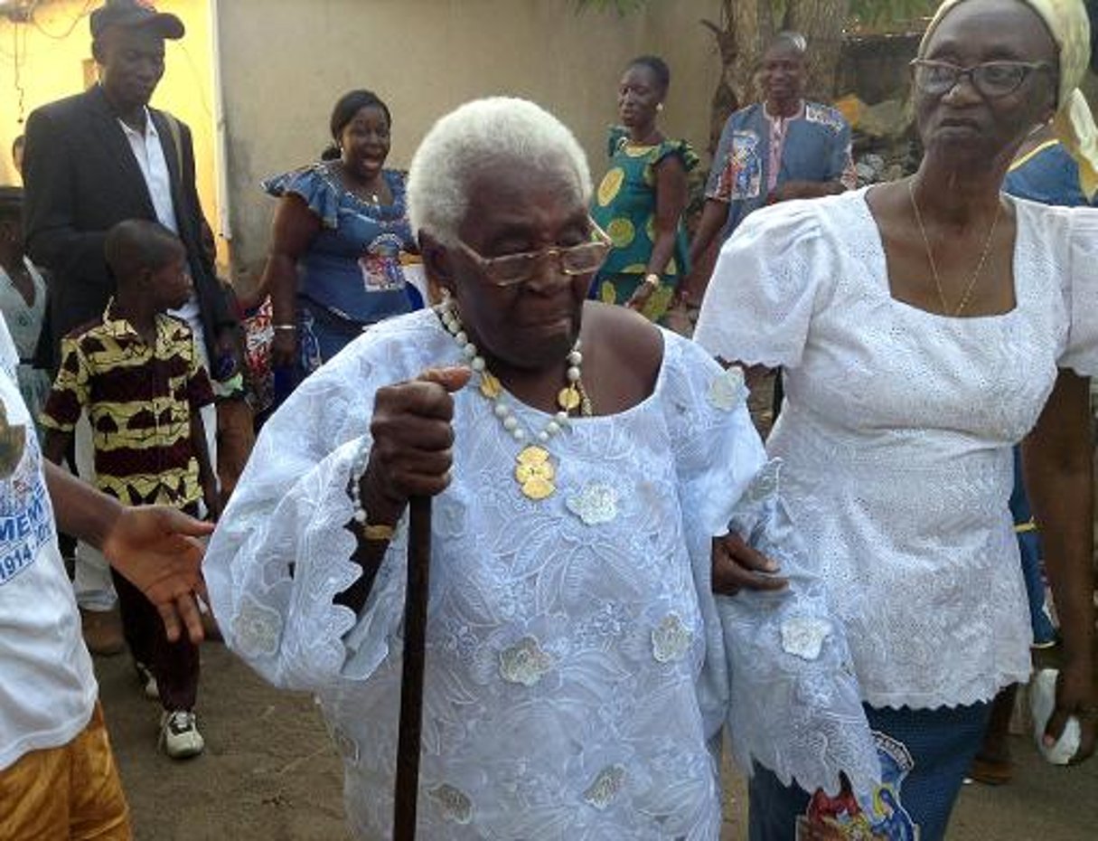 Une Ivoirienne fête ses 100 ans… à vingt années près © AFP
