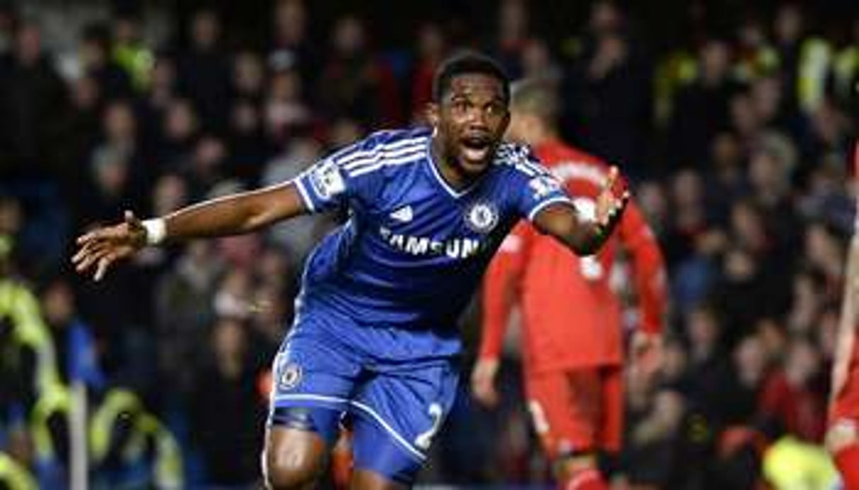 Après des débuts difficiles à Chelsea, Samuel Eto’o est redevenu un « tueur de surface ». © Reuters