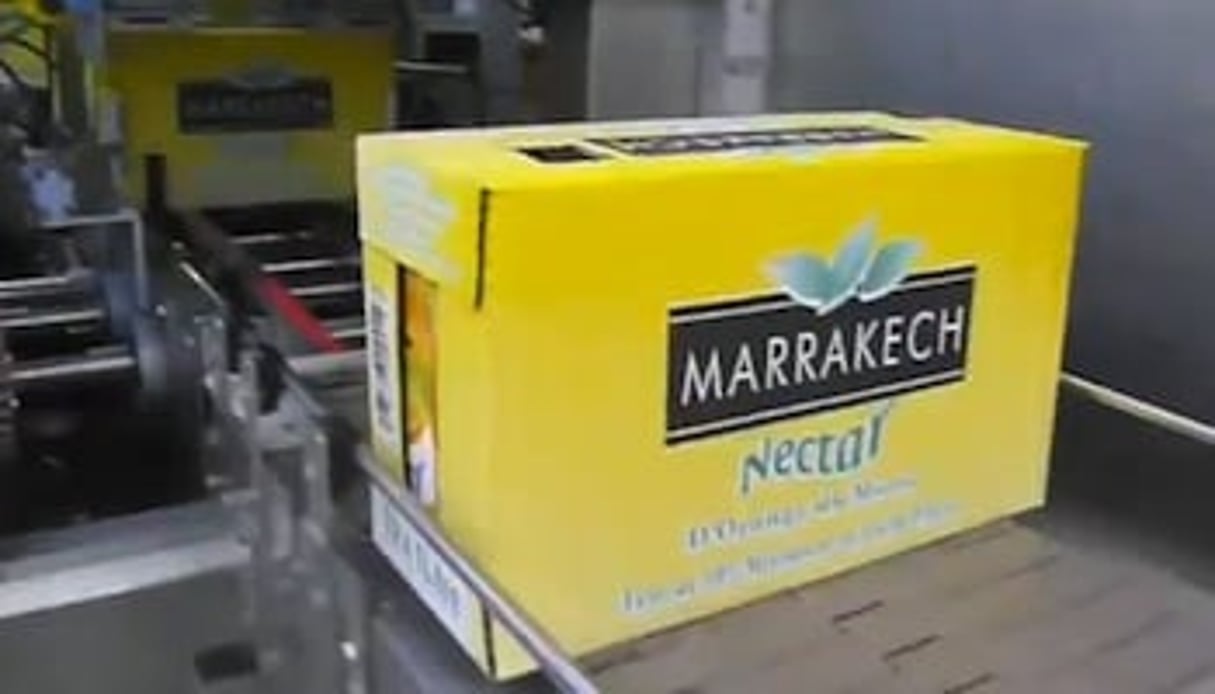 Citruma commercialise la gamme de jus de fruits "Marrakech". © Kacem Bennani Smires/Capture d’écran/Youtube